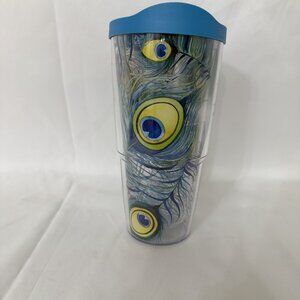 Tervis‎ Peacock Colorful Tumbler 24 oz w. Lid- Hot/Cold